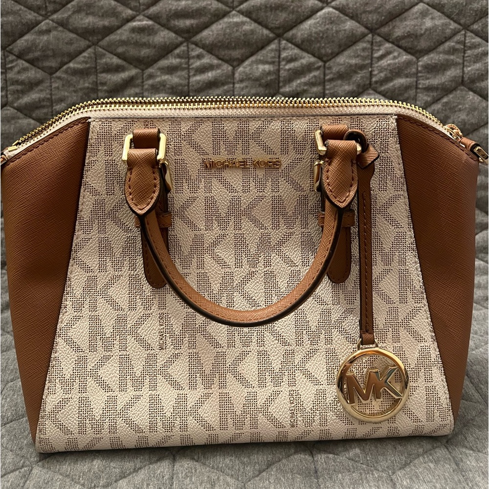 Michael Kors brown/beige purse